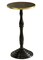 Round Wooden Side Table, Living Room Accent Pedestal End Table - Modern Furniture, Decorative Stand, Small Space Solution, Circular Design, Rustic Home Decor, Elegant Home Furnishing